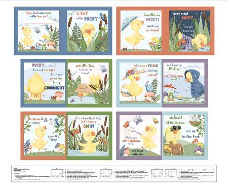 Lucky Duck Multi Book Panel 6621