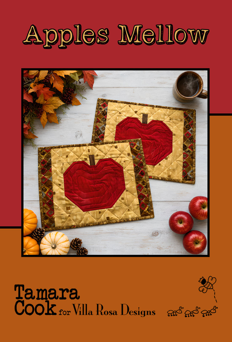 VR Apples Mellow Placemat Pattern