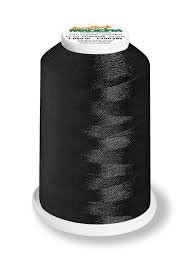 Madeira Black Aeroflock 1000M Thread