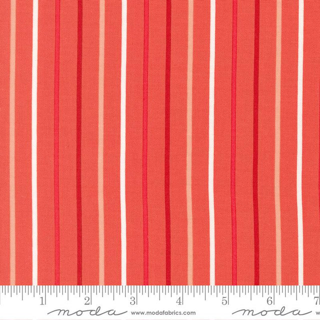 Magic Stripe Raspberry 5231 33 Moda #1