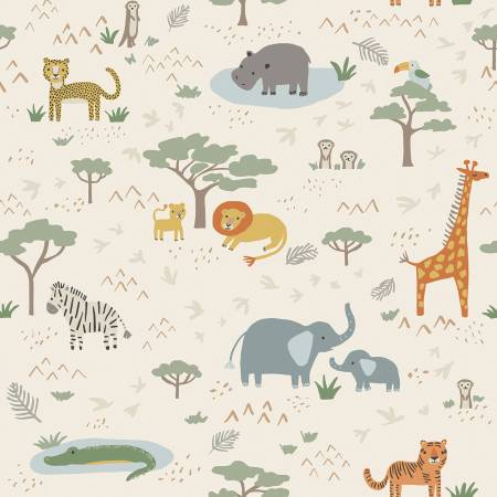 Main Cream 6272 Leo & Savannah
