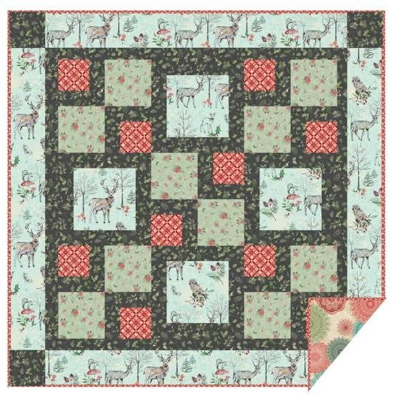 Merry Mixer Winter Haven Quilt Kit