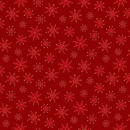 Merry Mix Red Snowflakes - Metallic 805047