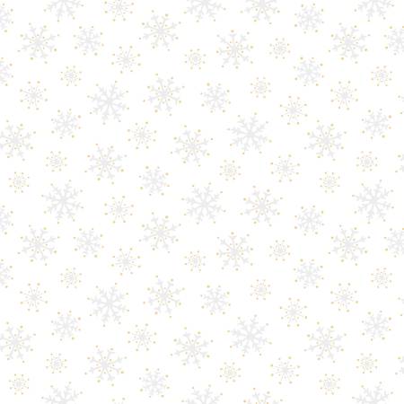 Merry Mix White/Gold Snowflakes - Metallic 805050
