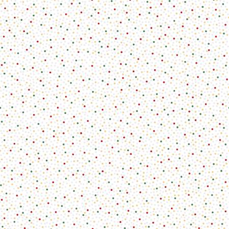 Merry Mix White/Multi Dots - Metallic 805046