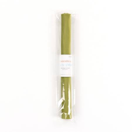 Micro Velvet Embellishment Moss Green