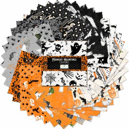 Midnight Hauntings 5in Squares 42pcs