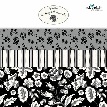 Midnight Meadow 2.5in Strips 40pcs