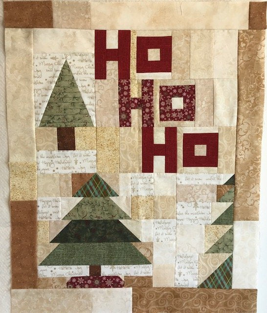 Mini Mystery HoHoHo/Trees Quilt Pattern 2018 Digital Download