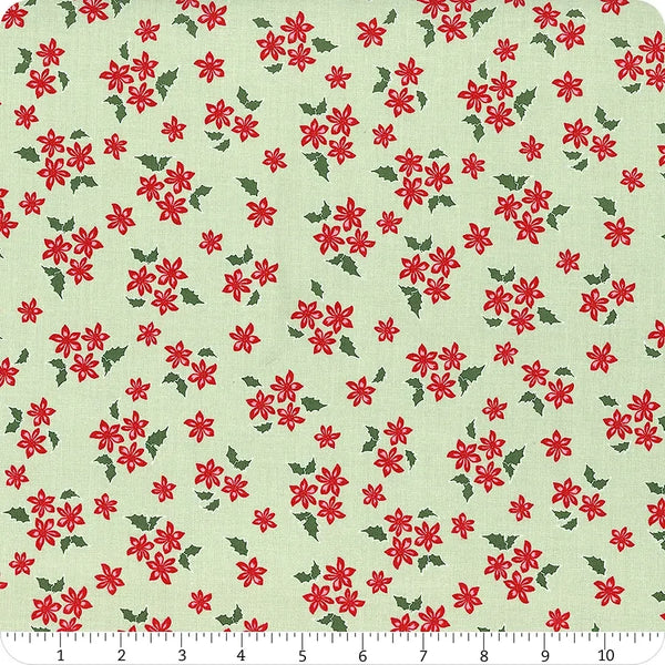 Mistletoe & Holly Floral Sage 805190