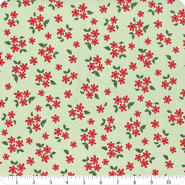 Mistletoe & Holly Floral Sage 805190