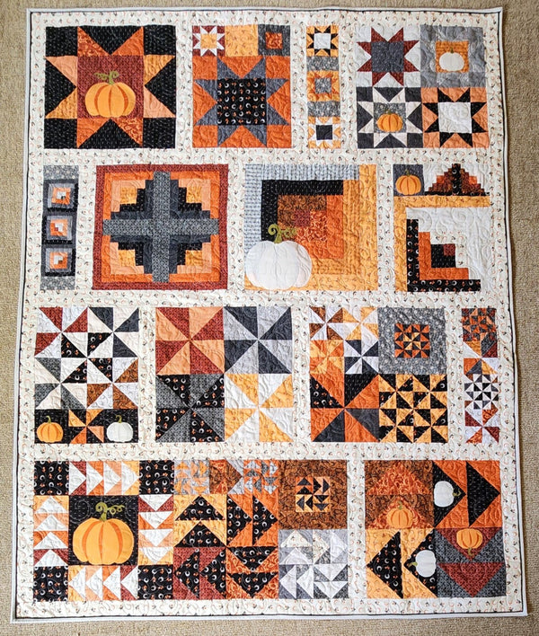 Modern Autumn Prairie Quilt Kit