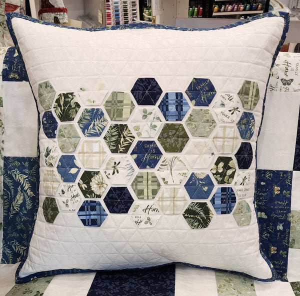 Modern Hexi Pillow Pattern
