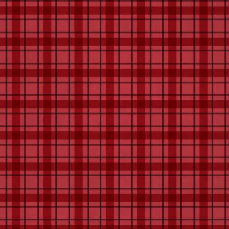 Monarch Meadow Plaid Red/Brown 805011