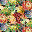 Multi Impressionist Floral 108in 5W115
