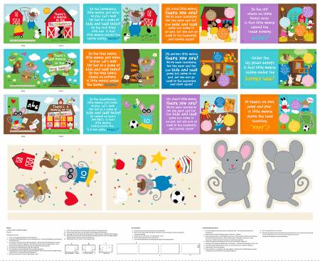 Multi There is a Mouse Small Books 6439