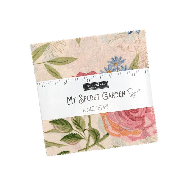 My Secret Garden Charm Pack 20980PP Moda Precuts#1