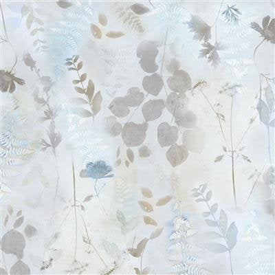 Naturescape Digital Large Botanical Pale Blue 5691