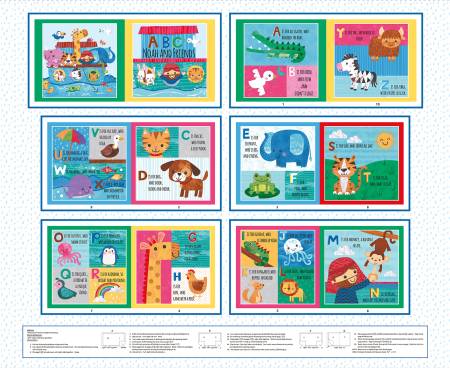 Noah and Friends Book Panel 6230