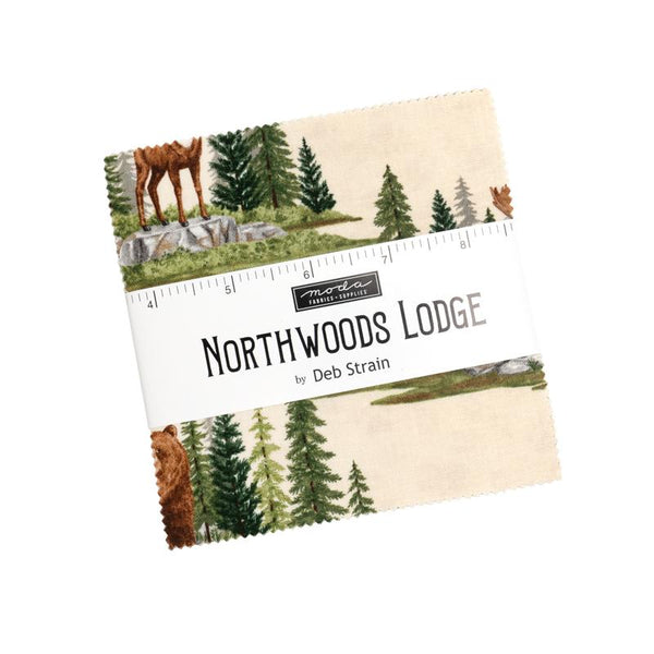 Northwoods Lodge Charm Pack 56190PP Moda Precuts#1