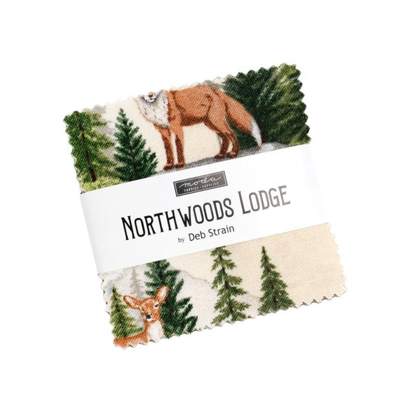 Northwoods Lodge Mini Charm 56190MC Moda Precuts#1