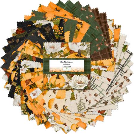 Oh My Gourd 5in Squares 42pcs