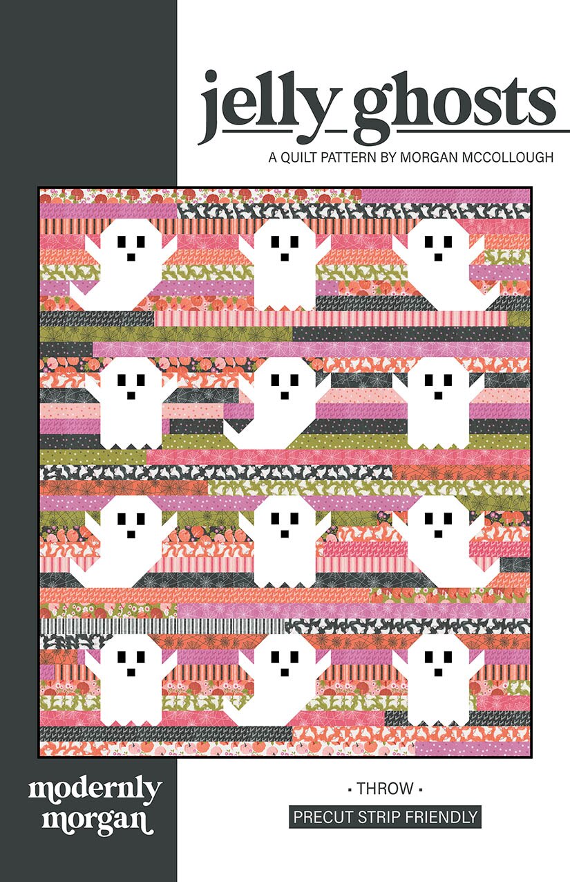 Modernly Morgan Jelly Ghosts Quilt Pattern