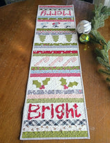 Merry & Bright Holiday Table Runner