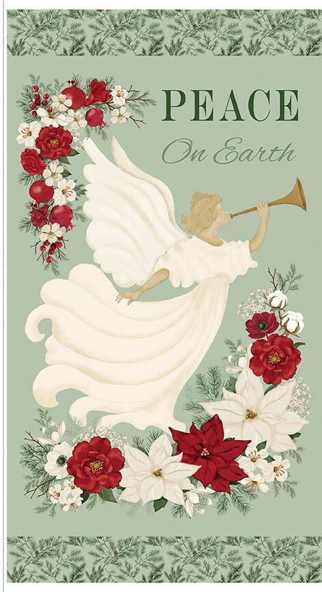 Peace on Earth 24 x 35.5 Inch Panel