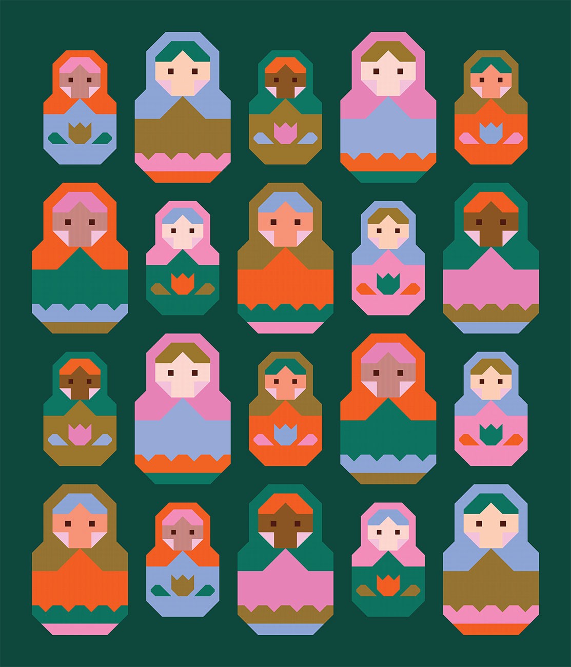 Nesting Dolls Quilt Pattern