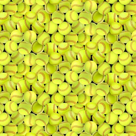 Packed Softball Yellow 5601