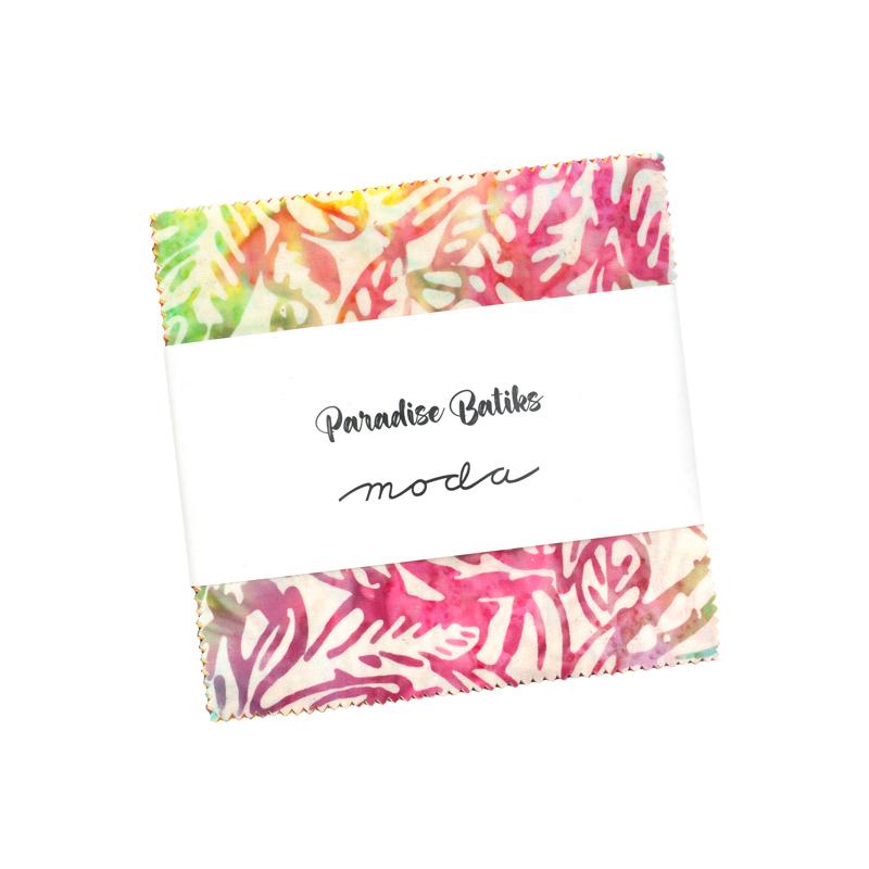 Paradise Batiks Charm Pack 4391PP Moda Precuts#1