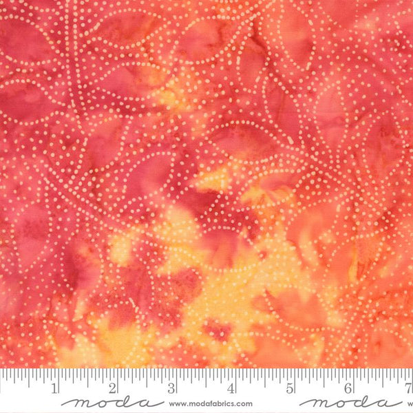 Paradise Batiks Peach 4391 14 Moda #1