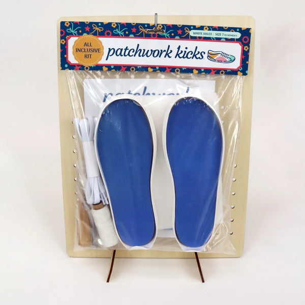 Patchwork Kicks - All Inclusive Kit White Size 7