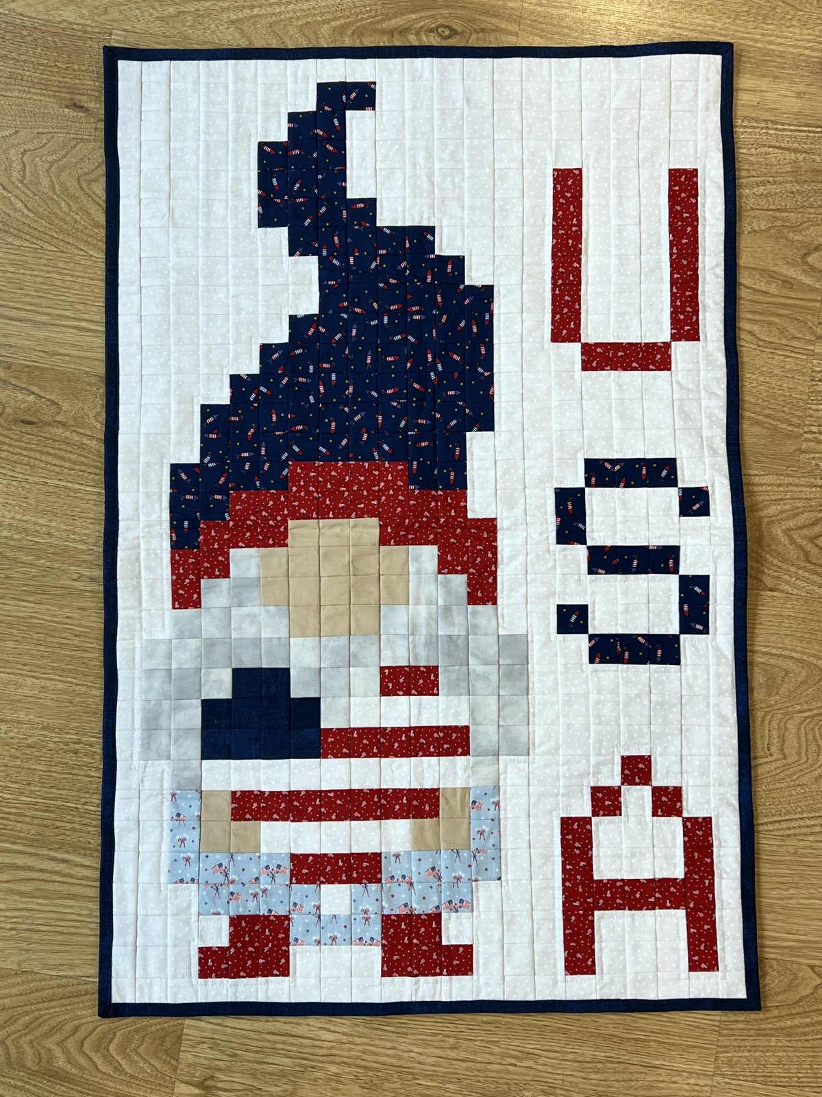Patriotic Gnome Pattern