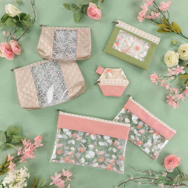 Kimberbell Peek-A-Bloom Zipper Pouches