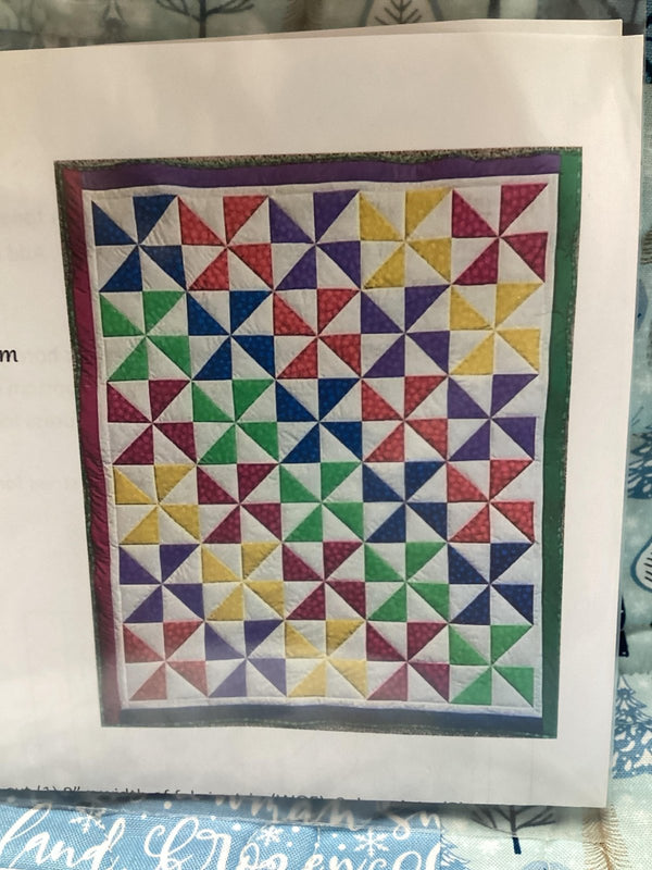 Pinwheel Baby Quilt Pattern