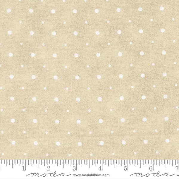 Posh Ivory White Dot 5699