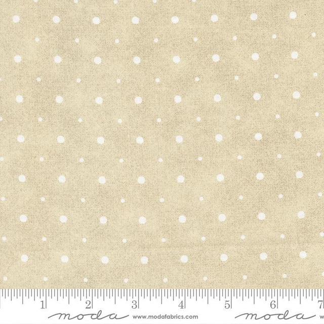 Posh Ivory White Dot 5699