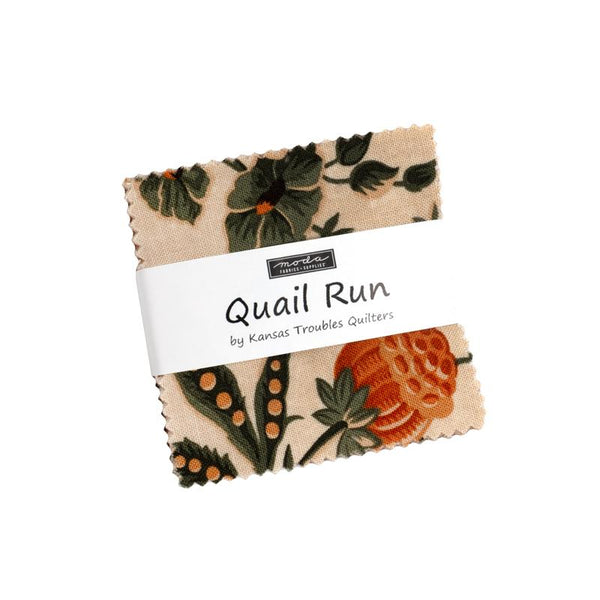Quail Run Mini Charm