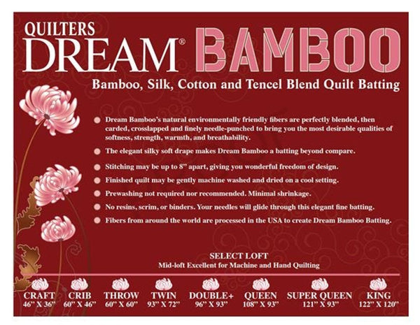 Quilters Dream Bamboo Twin