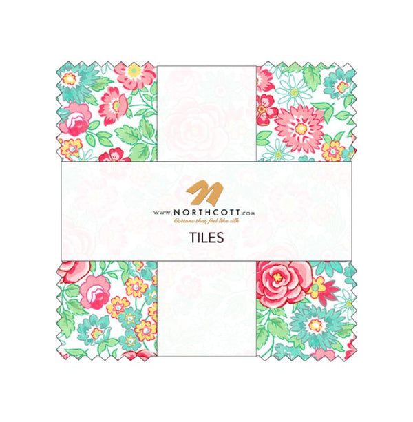 Quilting In Bloom 10" Tiles