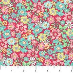Quilting In Bloom Large Rose White Multi 6542