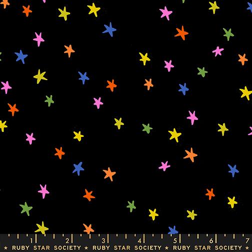 Ruby Star Starry Vivid Rainbow Black 5420