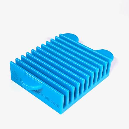 Ruler Stand 10 Slot 3in Blue