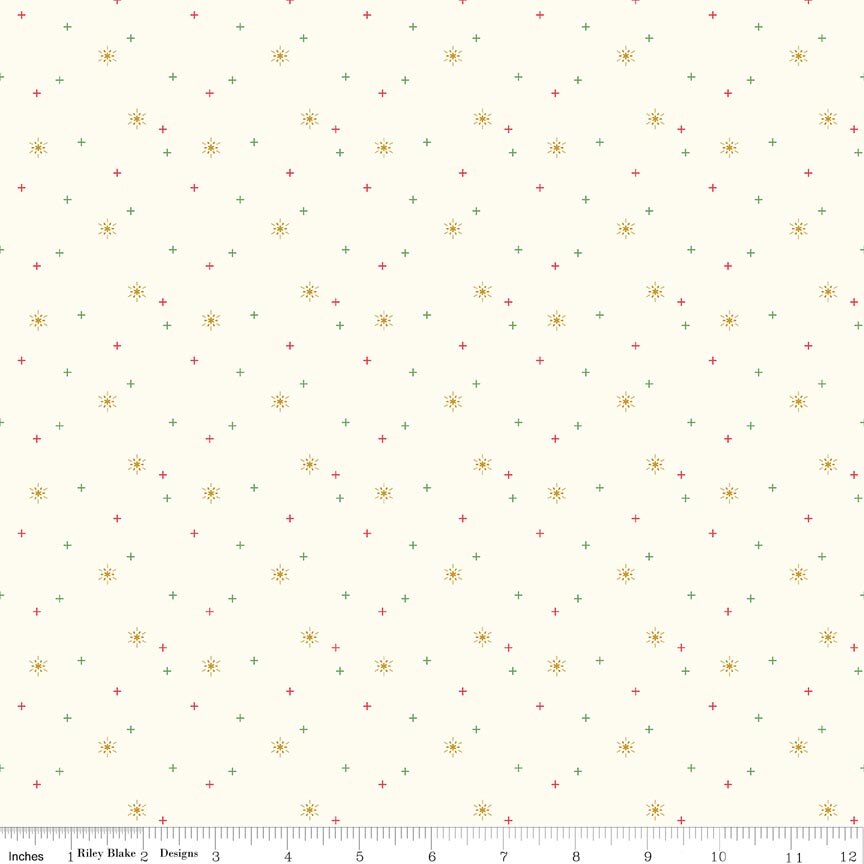 Sparkler Snowflake Cotton