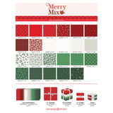 10" Squares Merry Mix 42 pieces per bundle