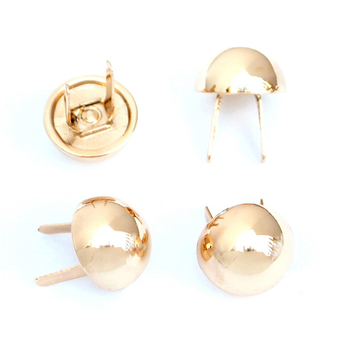 Dome Bag Feet Gold Set of 4