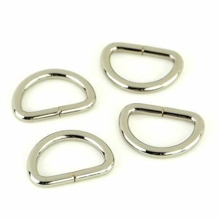 Saliie Tomato Four D-Rings 3/4" Nickel