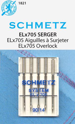 Schmetz Serger ELX705 5pk s1490 size 90/14